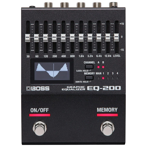 Boss 200 graphic - graphic, equalizer