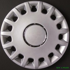 SET 4 COPRICERCHI COPPA RUOTA COPRIRUOTA BORCHIE PER FORD FOCUS R15 S/LOGO