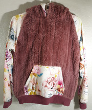 Felpa con cappuccio donna rosa