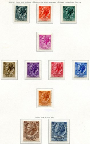 Italia 1953 siracusana - italia,,