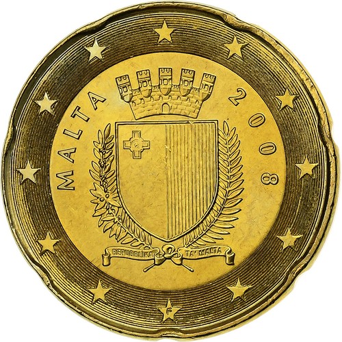 1287996 malta 20 - 20, centesimi