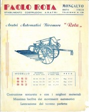 Volantino Pubbl. PAOLO ROTA