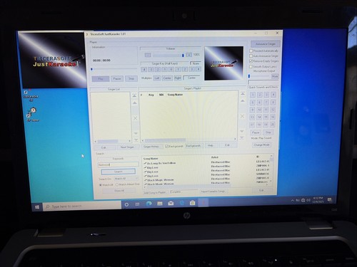 Macchina karaoke computer - macchina,