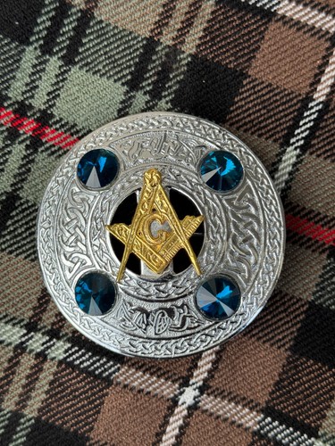 Distintivo massonico dorato