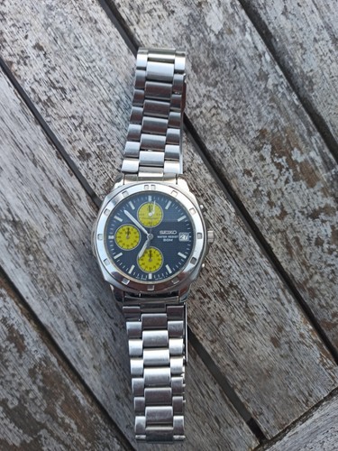 Seiko v657 9010 cronografo - v657-9010, al