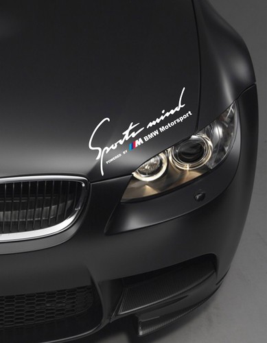 Adesivo bmw sports mind - adesivo,