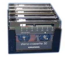 5 cassette Grundig Steno 30 cassette #19