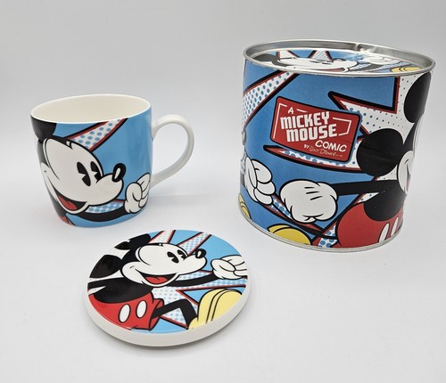 Mickey mouse mug and coaster - mug,