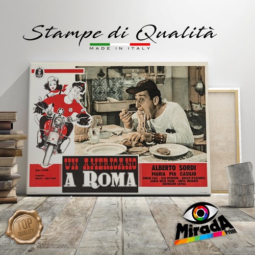 Quadro locandina americano - quadro,