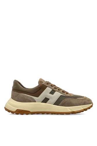 Hogan h641 brown sneakers new - hogan,