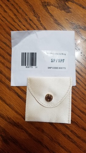 Autentica pochette anello - ad,