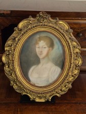 ANTICO RITRATTO A PASTELLO