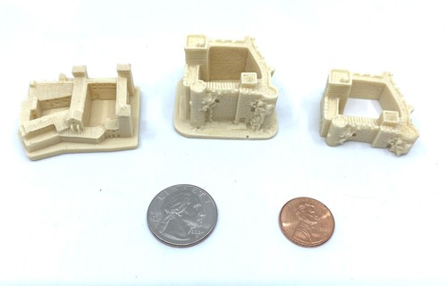 Miniature resina castello - 3,