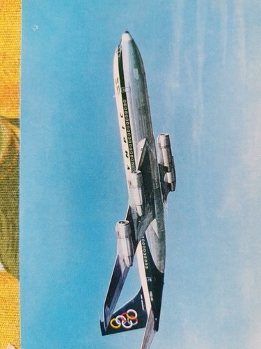Cartolina aereo olympic - aereo,