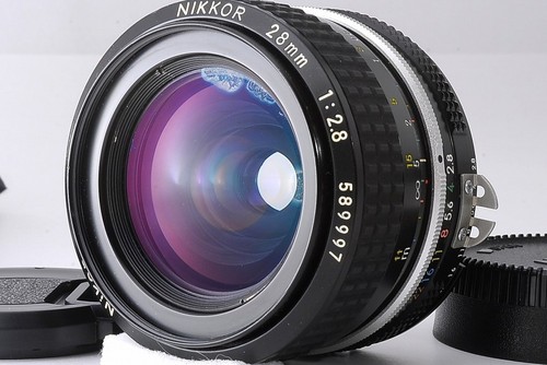 Nikon nikkor 28mm 8 - nikon, mf