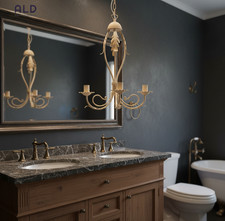 Lampadario classico in ferro