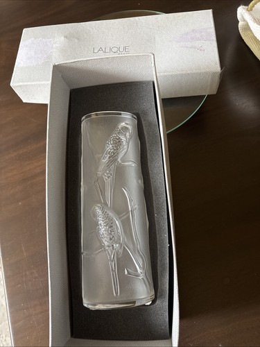 Vaso lalique crystal lune - vaso,