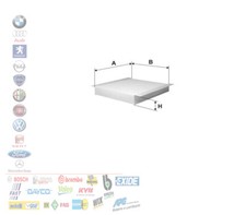 FILTRO ABITACOLO CARBONI