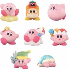 8pcs Set 2.6" Kirby PVC Action