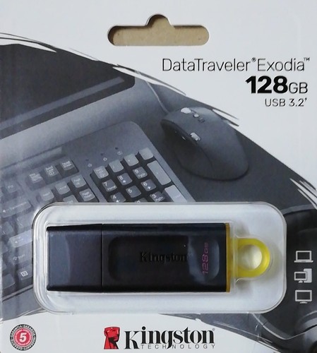 Pen drive kingston 128gb - drive,