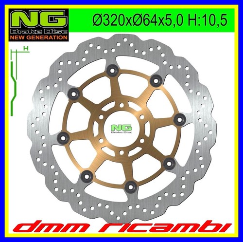 Disco freno anteriore - ng, 1060x