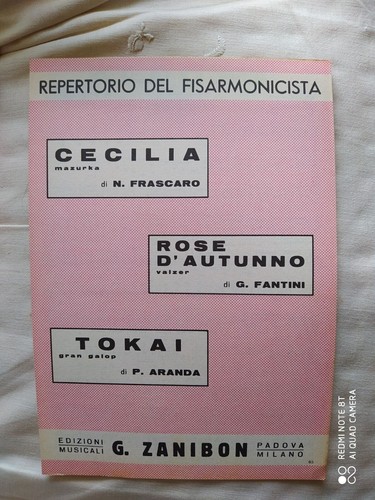 Repertorio del fisarmonicista - repertorio,