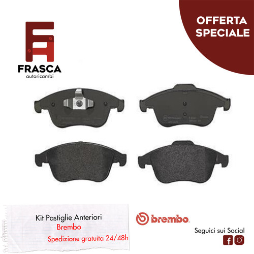 Pastiglie freno anteriori - pastiglie,