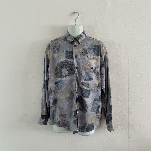 Camicia vintage stampa - vintage,