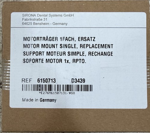 Cerec mcxl motor - cerec, single