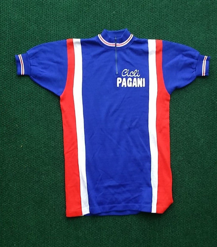 Maglia ciclismo lana italiana