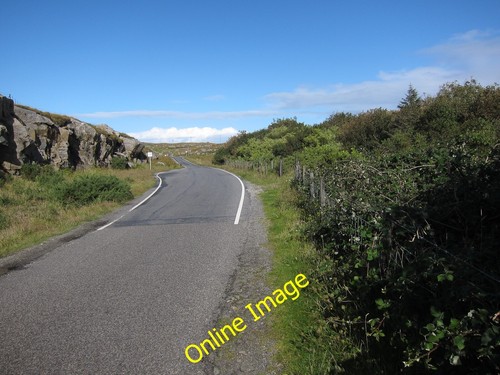 Photo 12x8 road from north - from,