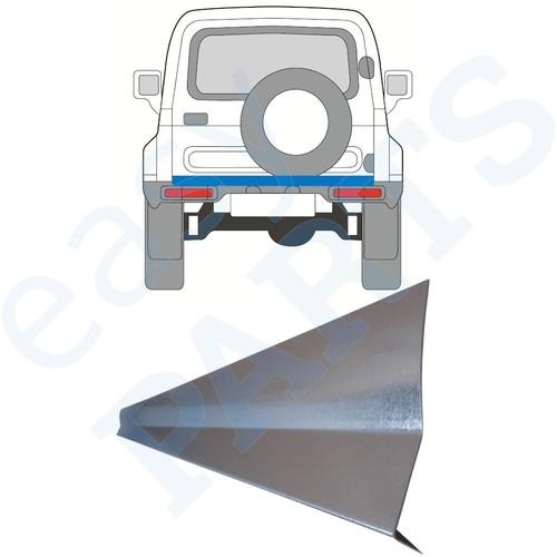 Suzuki samurai 1988 - 1988-2004, tôle