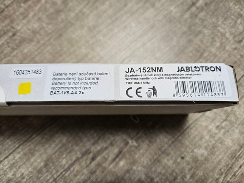Jablotron 152nm bloccaggio - jablotron,