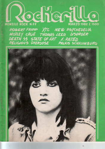 Rivista rockerilla mensile - rivista, rockerilla,