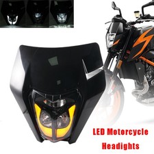 Frecce faro led con mascherina per KTM 690R 250 300 350 450 500 XCW EXC SMC