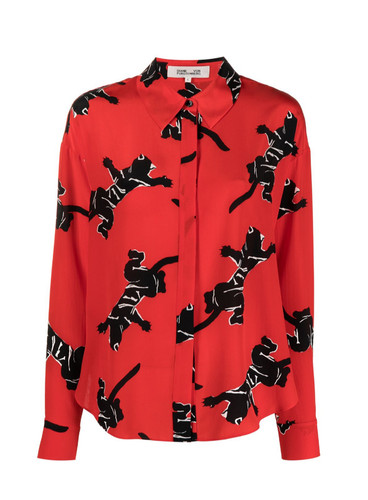 Camicia seta dvf diane von - camicia,