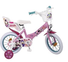 Bici Bimba Minnie Misura 16 Pollici Età 4/7 Anni