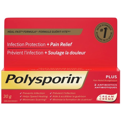 Polysporin plus crema - polysporin,