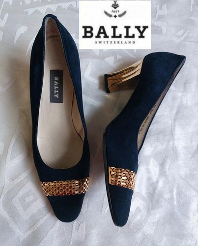 Scarpe donna bally tacco oro - scarpe,