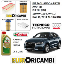 KIT TAGLIANDO 4 FILTRI E OLIO