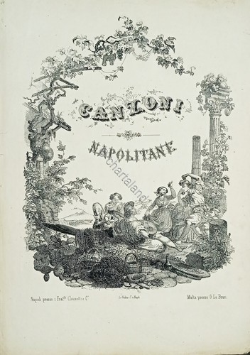 Spartiti canzoni napoletane - -,