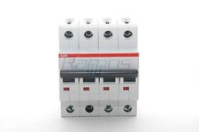 S204 C25 ABB INTERRUTTORE MAGNETOTERMICO 4 POLI 25A NUOVO STOCK IN ITALIA