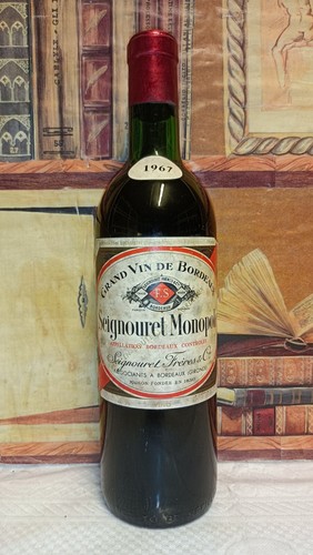 Vino 1967 seignouret monopole - vino,