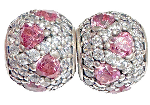 Charm pandora sfera - (coppia),