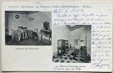 Cartolina Pubblicitaria Istituto Centrale Terapia Fisica Roma T2