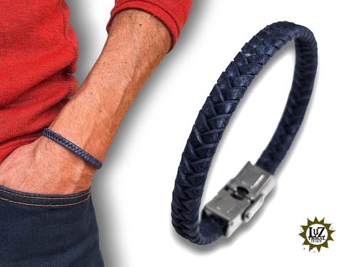 Bracciale uomo pelle - bracciale,