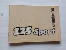 Benelli 125 2C Sport 1980 manuale uso manutenzione libretto istruzioni originale