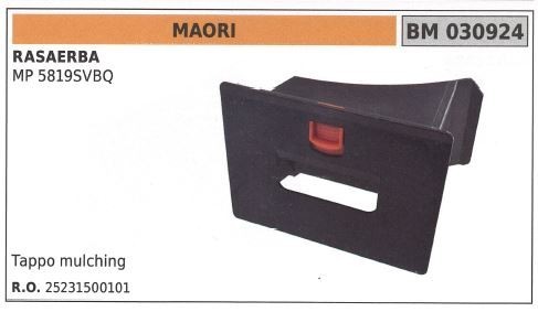 Tappo mulching maori rasaerba - tappo,