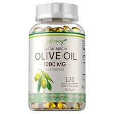 Capsule Olio di Oliva - Supporto Energia, Cuore, Circolazione Interna, Salute Immunitaria