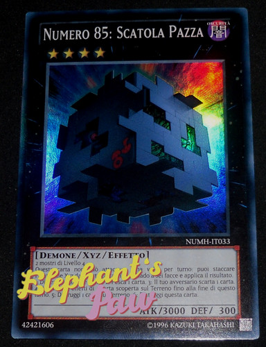 Yugioh numero scatola - -,